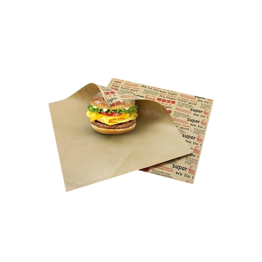 Custom Burger Wrap Sheets