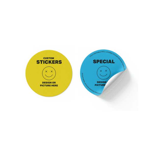 Custom Round Stickers