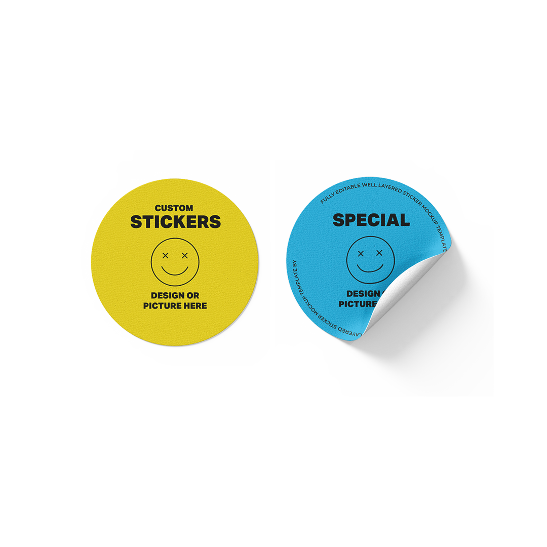 Custom Round Stickers