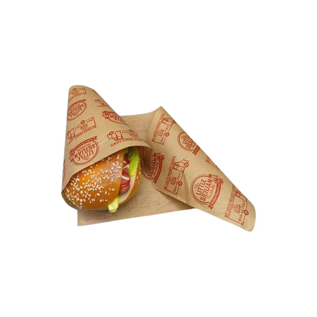 Custom Sandwich Wrap Paper - Image 2