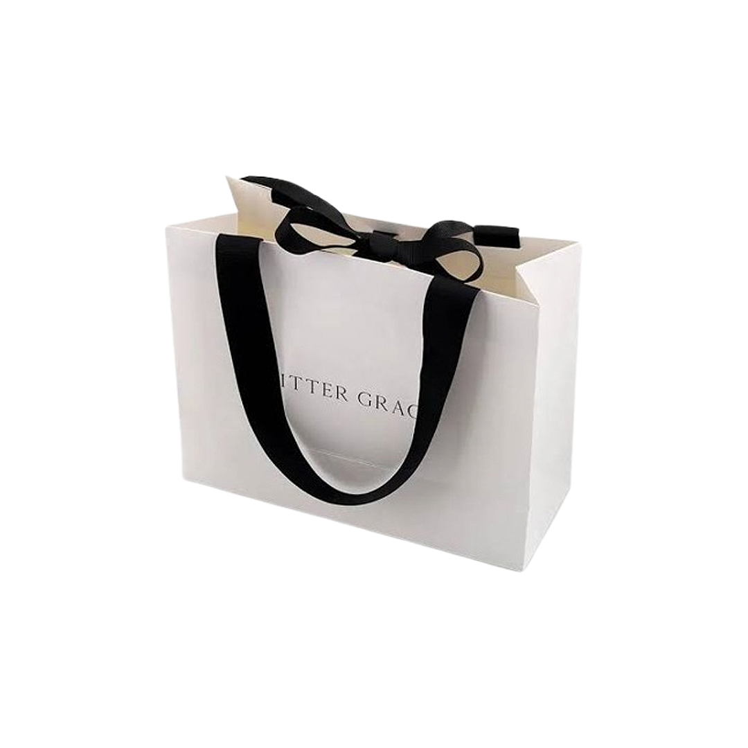 Custom White Paper Bags