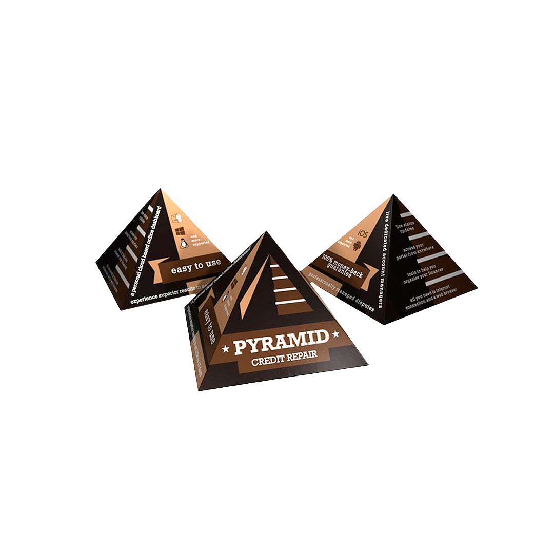 Custom Pyramid Boxes
