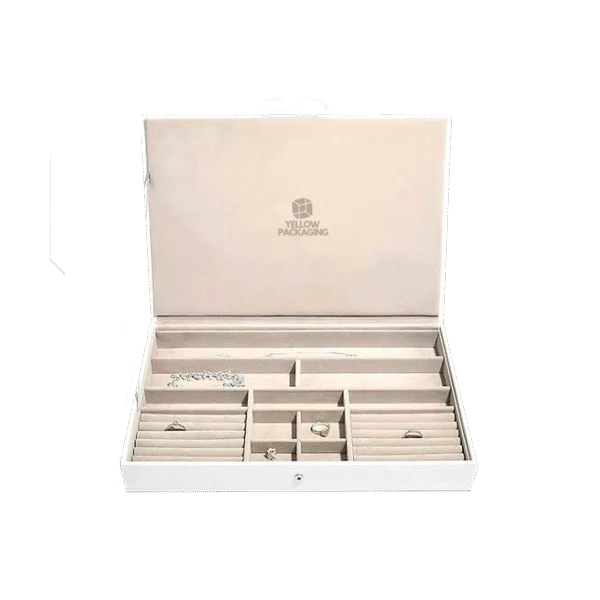 Jewelry Boxes With Lid and Tray